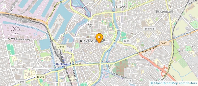 localisation de l'entreprise SCI LOU à DUNKERQUE