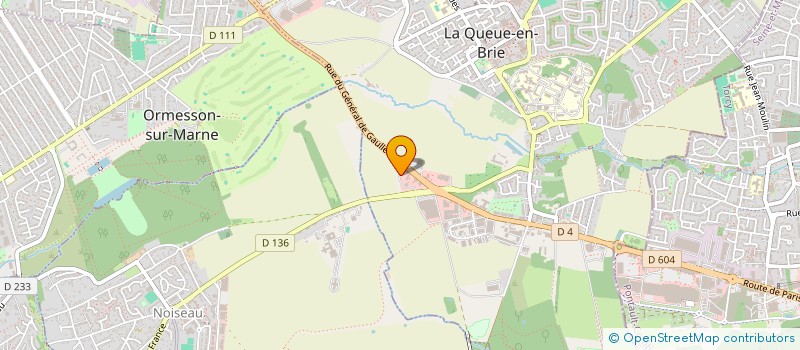 localisation de l'entreprise SCI LOU  LA QUEUE-EN-BRIE