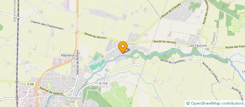 localisation de l'entreprise SCI LOU à CHABEUIL