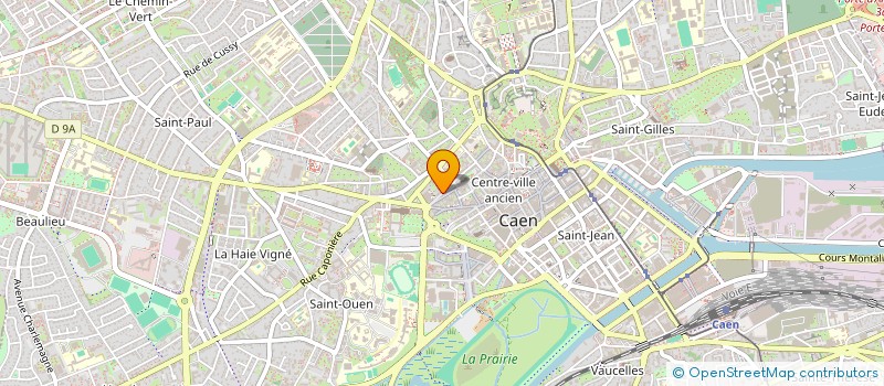 localisation de l'entreprise SCI LOU à CAEN