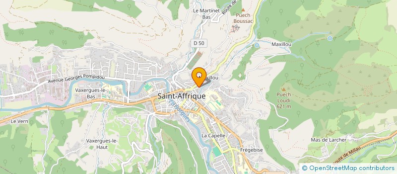 localisation de l'entreprise SCI LOU  SAINT-AFFRIQUE