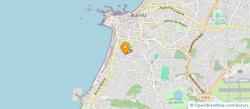 localisation de l'entreprise SCI LOU à BIARRITZ