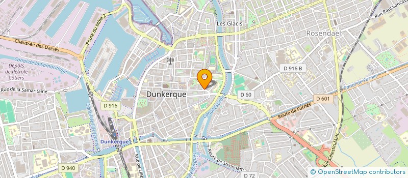 localisation de l'entreprise SCI LOU à DUNKERQUE