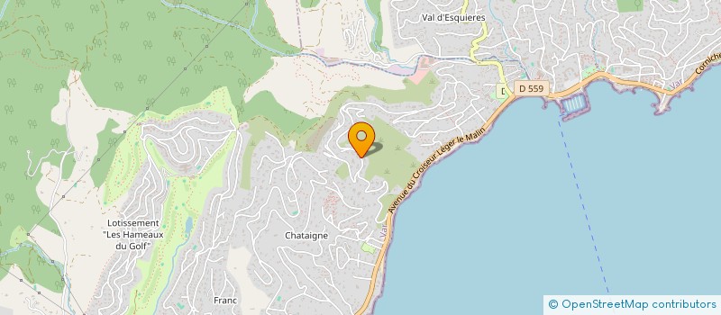 localisation de l'entreprise SCI LOU à SAINTE-MAXIME