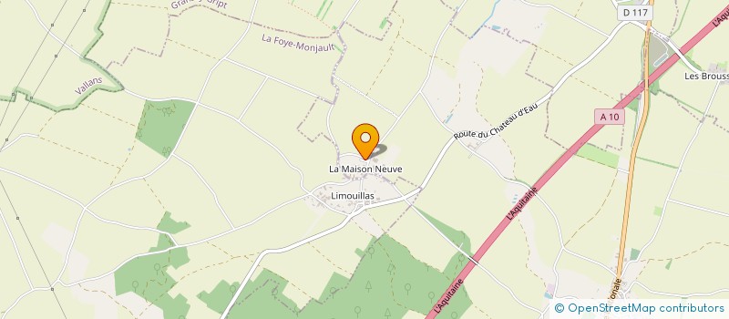 localisation de l'entreprise SCI LOU  BEAUVOIR-SUR-NIORT