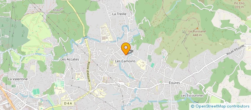 localisation de l'entreprise SCI LOU BASTIAN à MARSEILLE