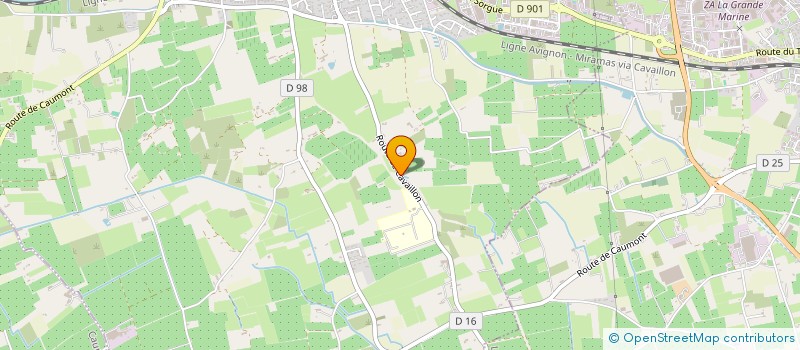 localisation de l'entreprise SCI LOU CABANIE  LE THOR