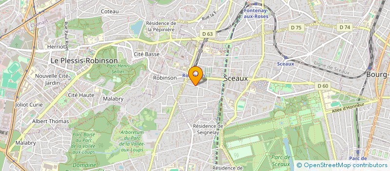 localisation de l'entreprise SCI LOU CAMPNAOUT à SCEAUX