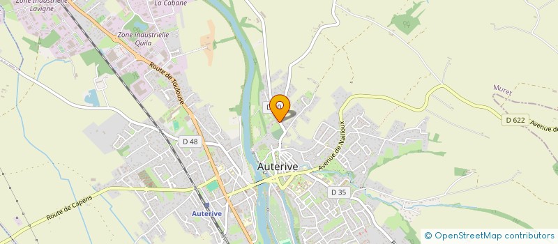 localisation de l'entreprise SCI LOU CASTELOU  AUTERIVE