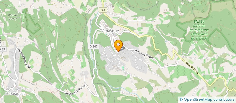 localisation de l'entreprise SCI LOU CASTEOU  VENASQUE