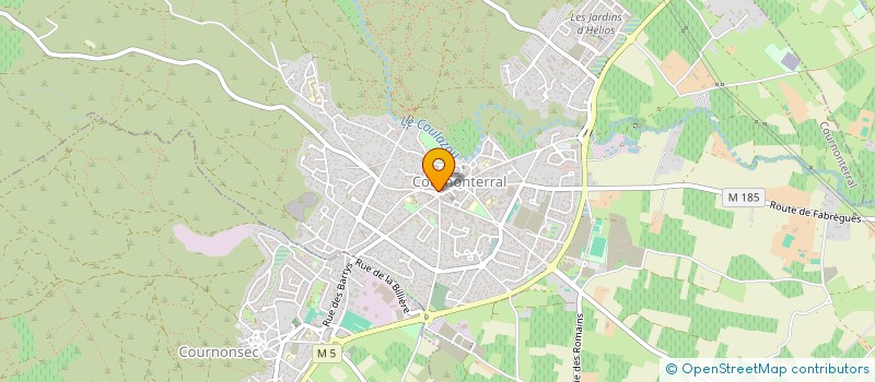 localisation de l'entreprise SCI LOU ESQUIROL à COURNONTERRAL