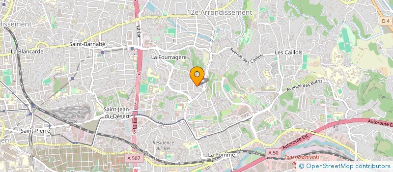 localisation de l'entreprise SCI LOU FLORRY à MARSEILLE