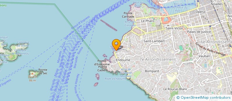 localisation de l'entreprise SCI LOU FROTADOU à MARSEILLE