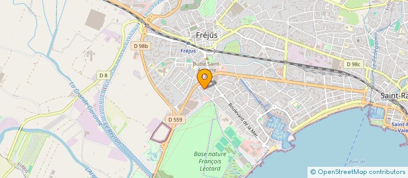 localisation de l'entreprise SCI LOU GABIAN à FREJUS