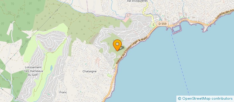 localisation de l'entreprise SCI LOU GAROU à SAINTE MAXIME