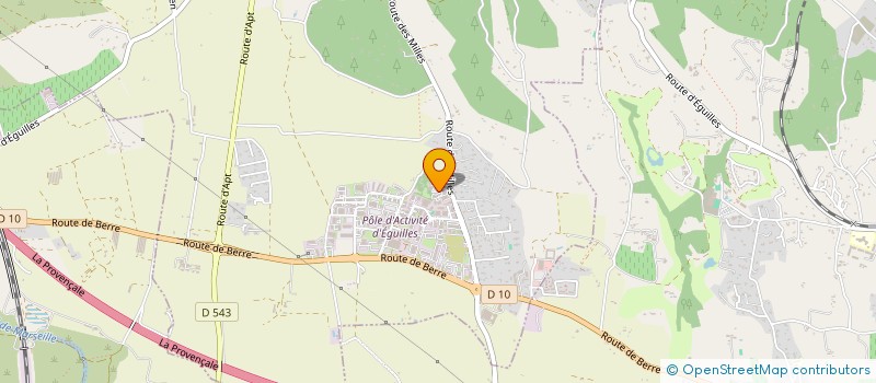 localisation de l'entreprise SCI LOU GRAPPIER  EGUILLES