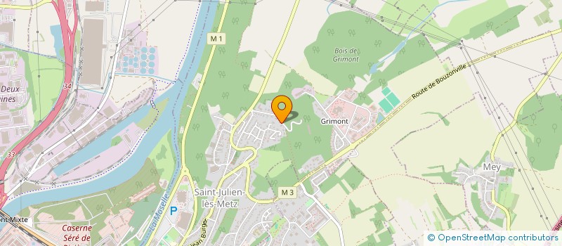 localisation de l'entreprise SCI LOU IMMOBILIER à SAINT-JULIEN-LES-METZ