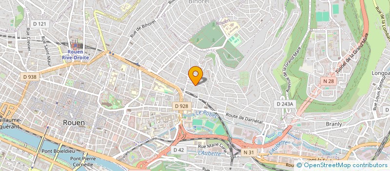 localisation de l'entreprise SCI LOU JASSOU à ROUEN