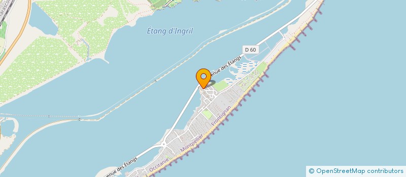 localisation de l'entreprise SCI LOU LABECH à FRONTIGNAN