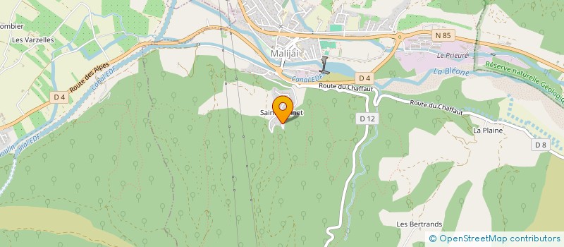 localisation de l'entreprise SCI LOU MISTRAOU  MALIJAI