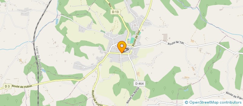 localisation de l'entreprise SCI LOU NISSART  HABAS