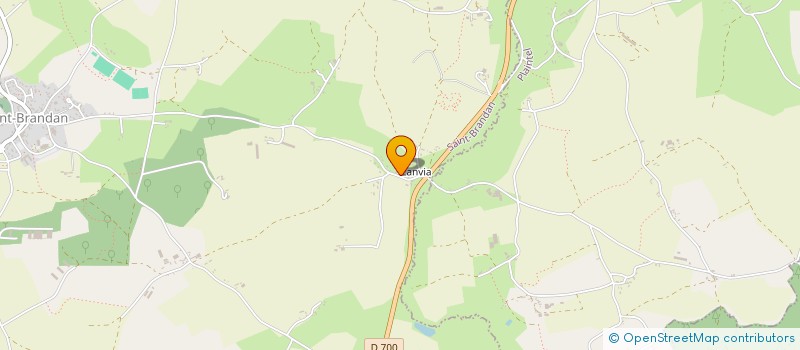 localisation de l'entreprise SCI LOU NYS  SAINT-BRANDAN