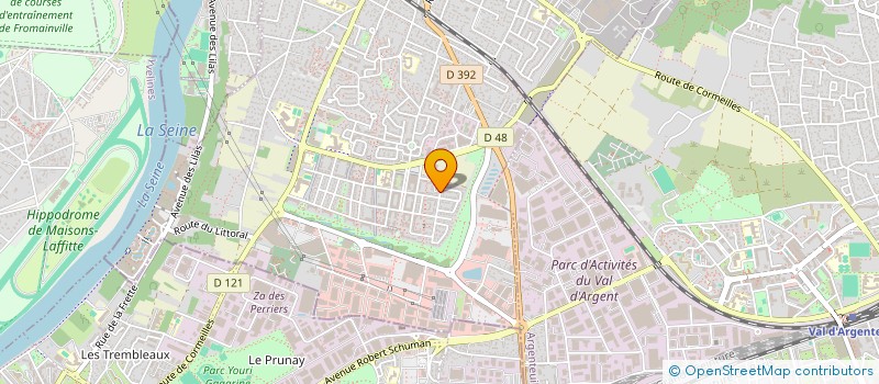 localisation de l'entreprise SCI LOU PASATHEONY  CORMEILLES-EN-PARISIS