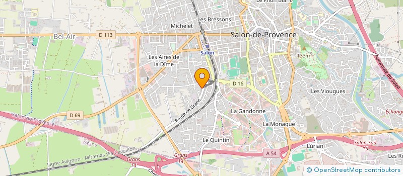 localisation de l'entreprise SCI LOU PEPE  SALON-DE-PROVENCE