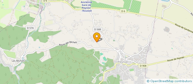 localisation de l'entreprise SCI LOU PIBOLS  PEYNIER