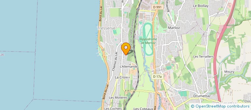 localisation de l'entreprise SCI LOU PICATEOU  TRESSERVE