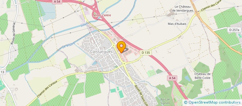 localisation de l'entreprise SCI LOU QUILA  LE CAILAR