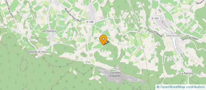 localisation de l'entreprise SCI LOU RAVI  OPPEDE