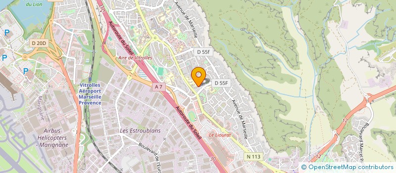 localisation de l'entreprise SCI LOU ROUCAS à VITROLLES