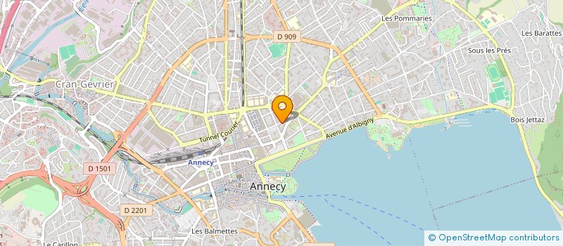 localisation de l'entreprise SCI LOU ROUCHAS à ANNECY