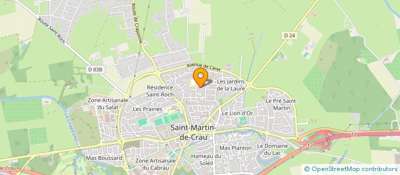 localisation de l'entreprise SCI LOU SANTONNIER PROVENCAOU à SAINT-MARTIN-DE-CRAU