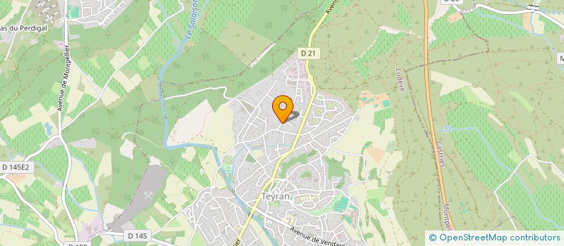 localisation de l'entreprise SCI LOU SARRAIE CG  TEYRAN