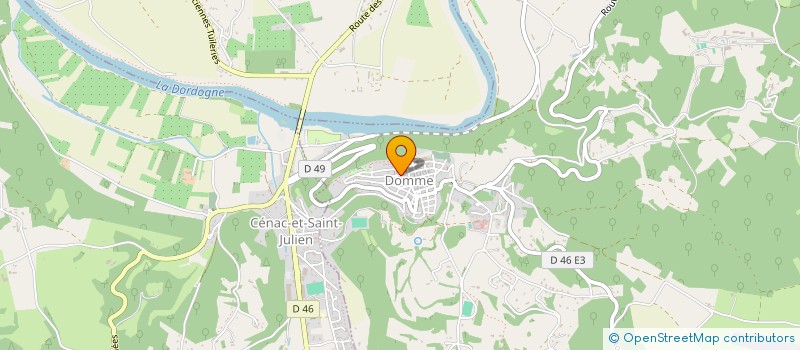 localisation de l'entreprise SCI LOU SIREY à DOMME