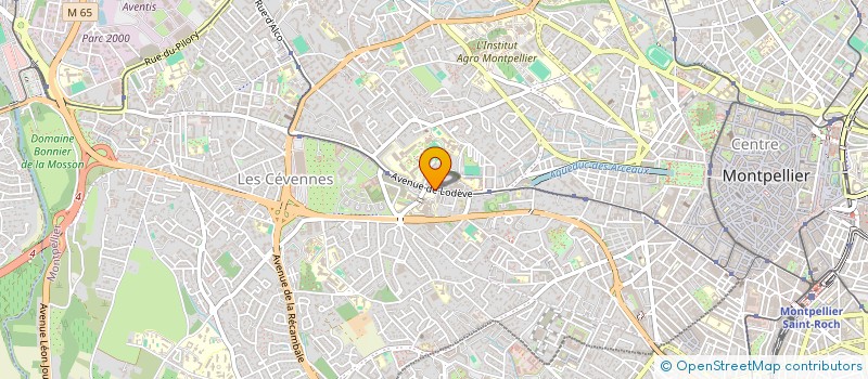 localisation de l'entreprise SCI LOU SOLEILADA à MONTPELLIER