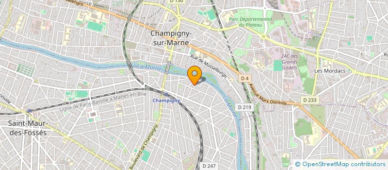 localisation de l'entreprise SCI LOU SOPHIA à SAINT-MAUR-DES-FOSSES