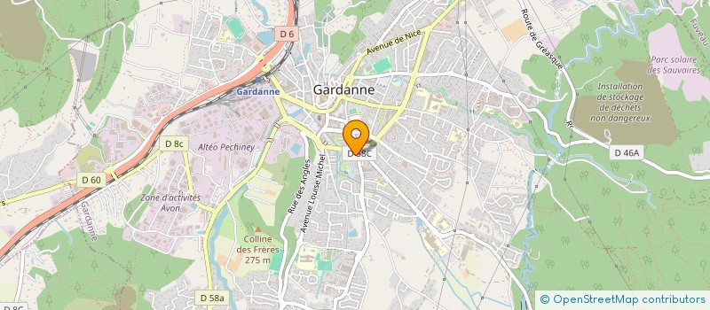 localisation de l'entreprise SCI LOU VENT DOU SOULEOU à GARDANNE
