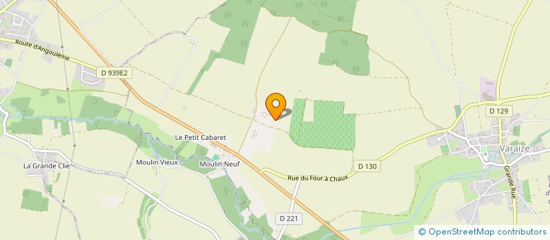 localisation de l'entreprise SCI LOUAGALEE  VARAIZE