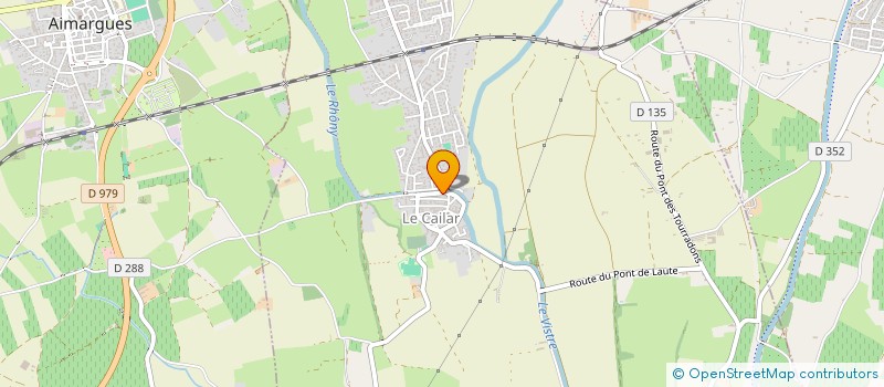 localisation de l'entreprise SCI LOUAN  LE CAILAR