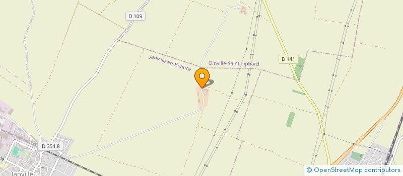 localisation de l'entreprise SCI LOUAN à JANVILLE-EN-BEAUCE