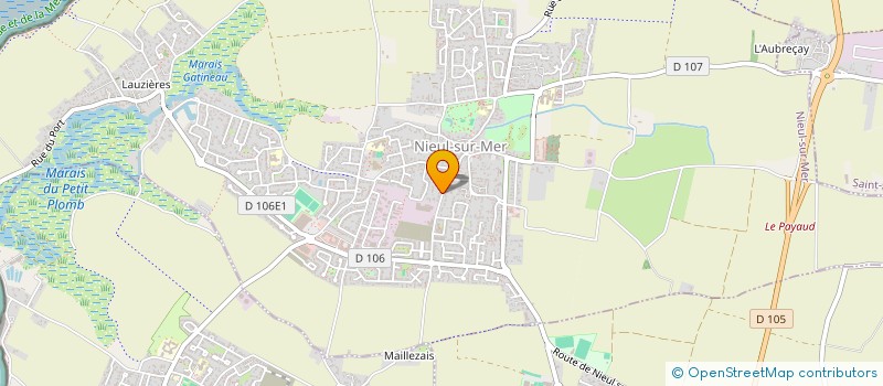 localisation de l'entreprise SCI LOUANE OCEANE MARINE  L'HOUMEAU