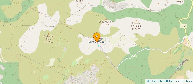 localisation de l'entreprise SCI LOUANGE  COURSEGOULES