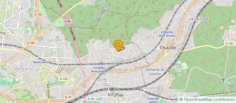 localisation de l'entreprise SCI LOUARN IMMOBILIER  VIROFLAY