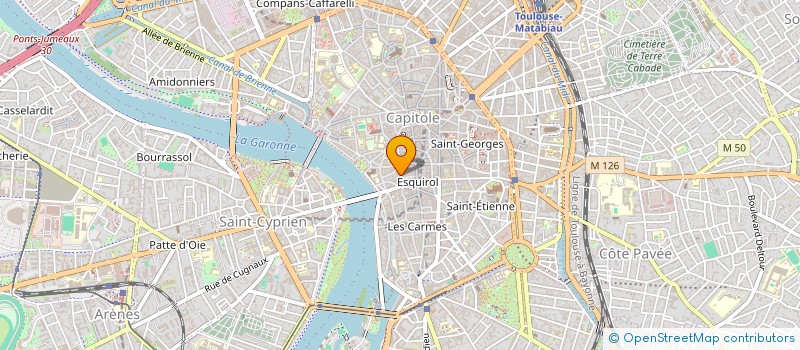 localisation de l'entreprise SCI LOUBA IMMOBILIER à TOULOUSE