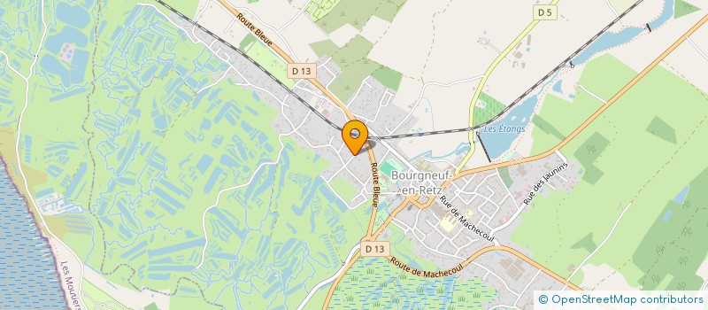 localisation de l'entreprise SCI LOUBAT BOURRIAUD  VILLENEUVE-EN-RETZ