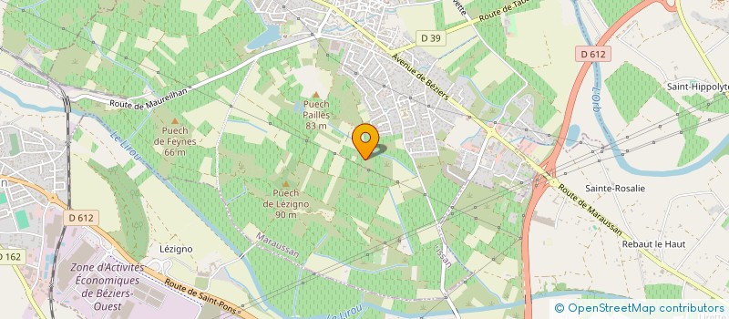 localisation de l'entreprise SCI LOUBIERE  MARAUSSAN