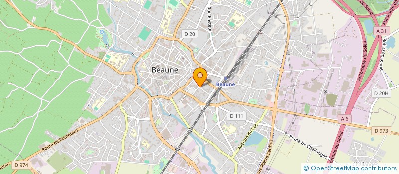 localisation de l'entreprise SCI LOUBINILE à BEAUNE